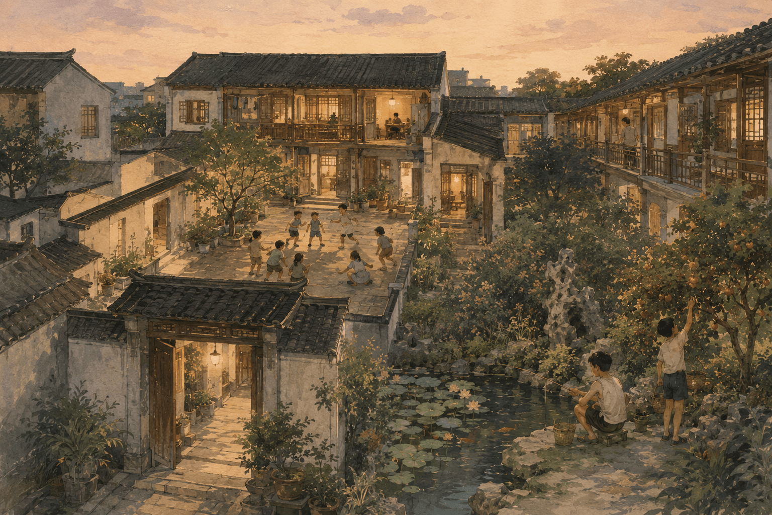 苏州旧院记忆